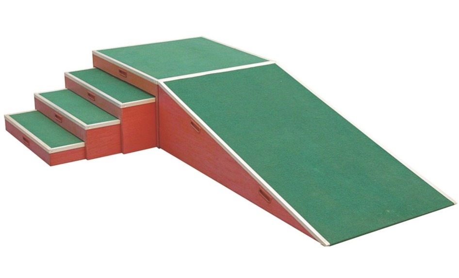 Ramp curb rehabilitation Used for walking and standing rehab training