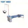 Hospital physical therapy traction table lumbar decompression bed